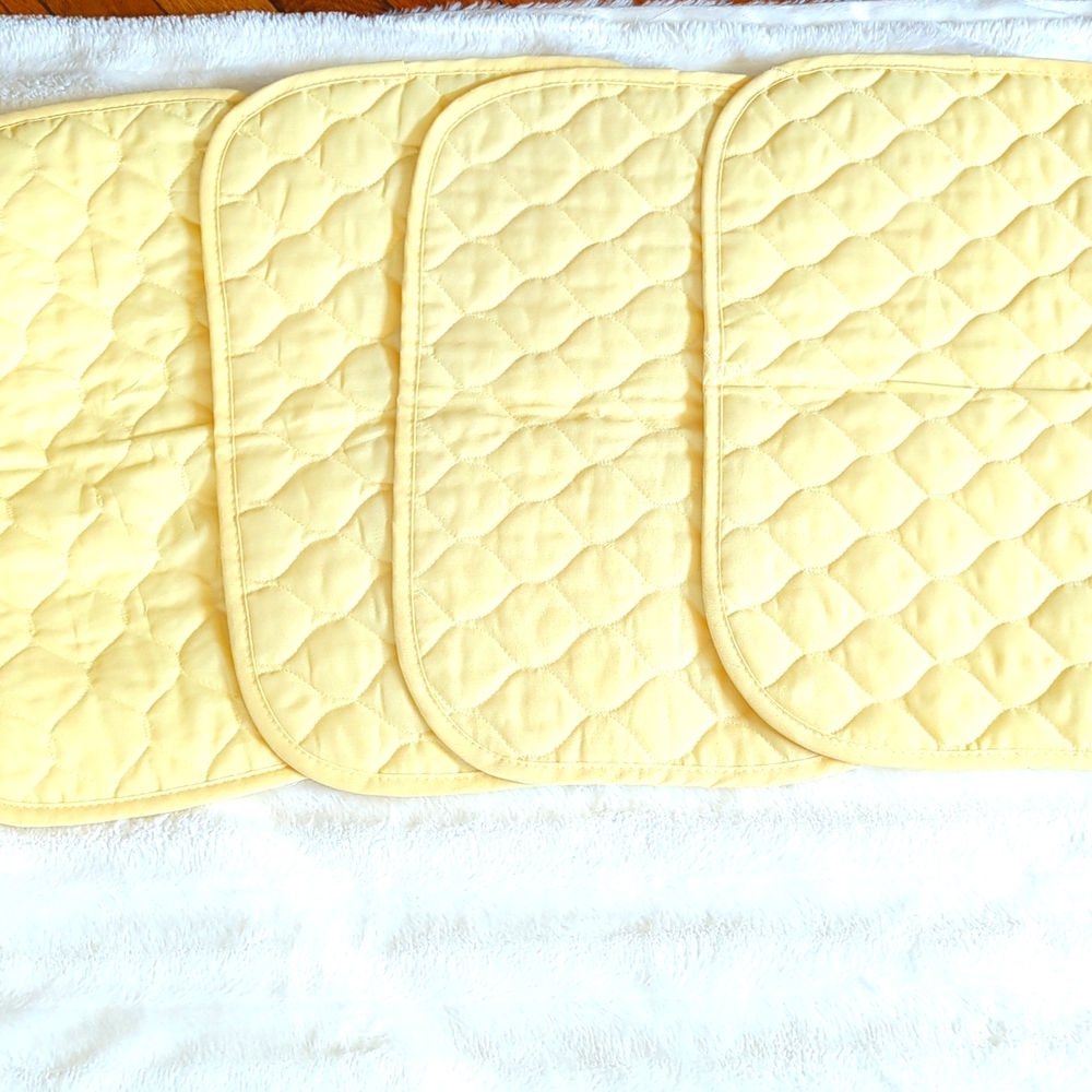 YELLOW Quilted Placemats